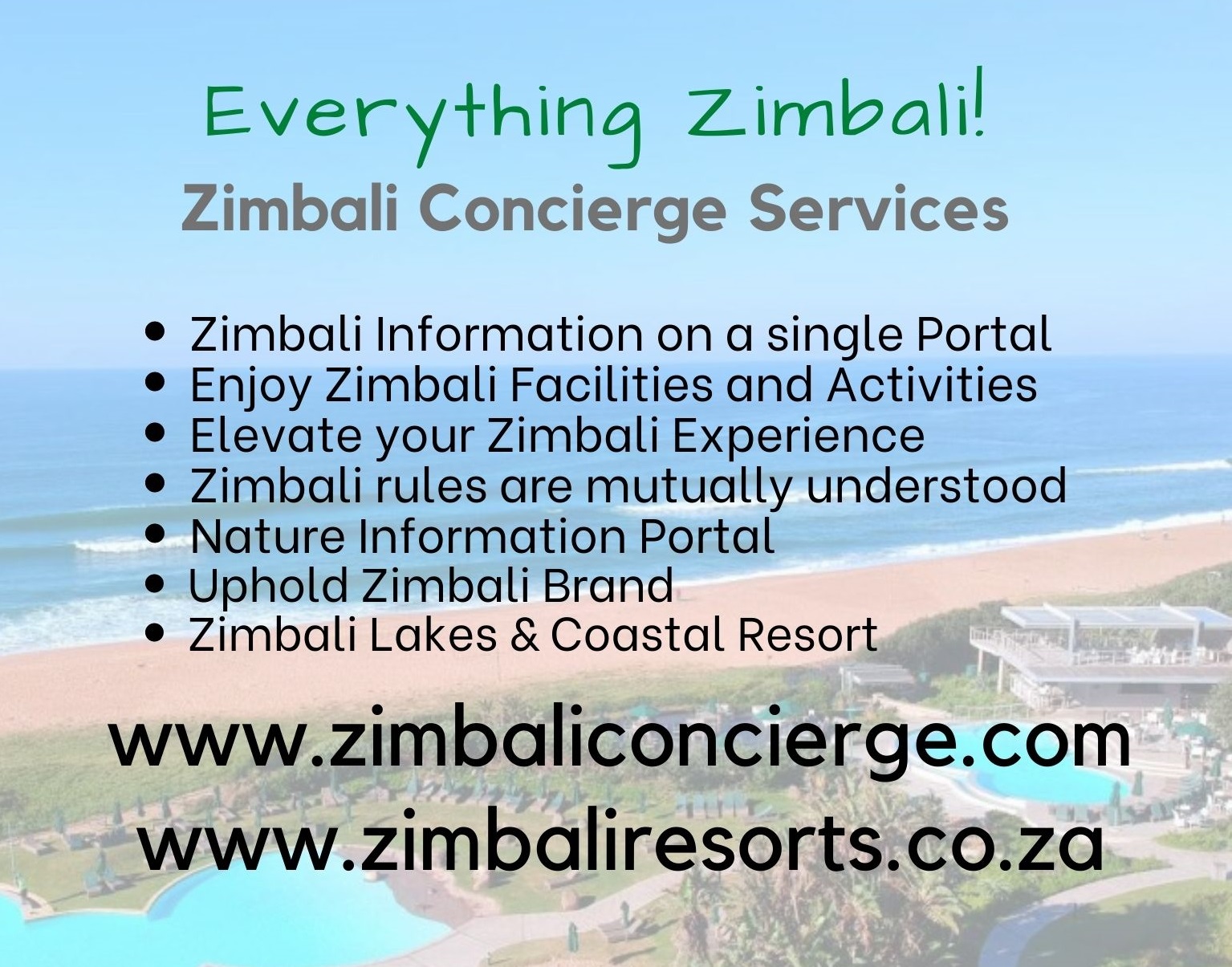 Zimbali Concierge